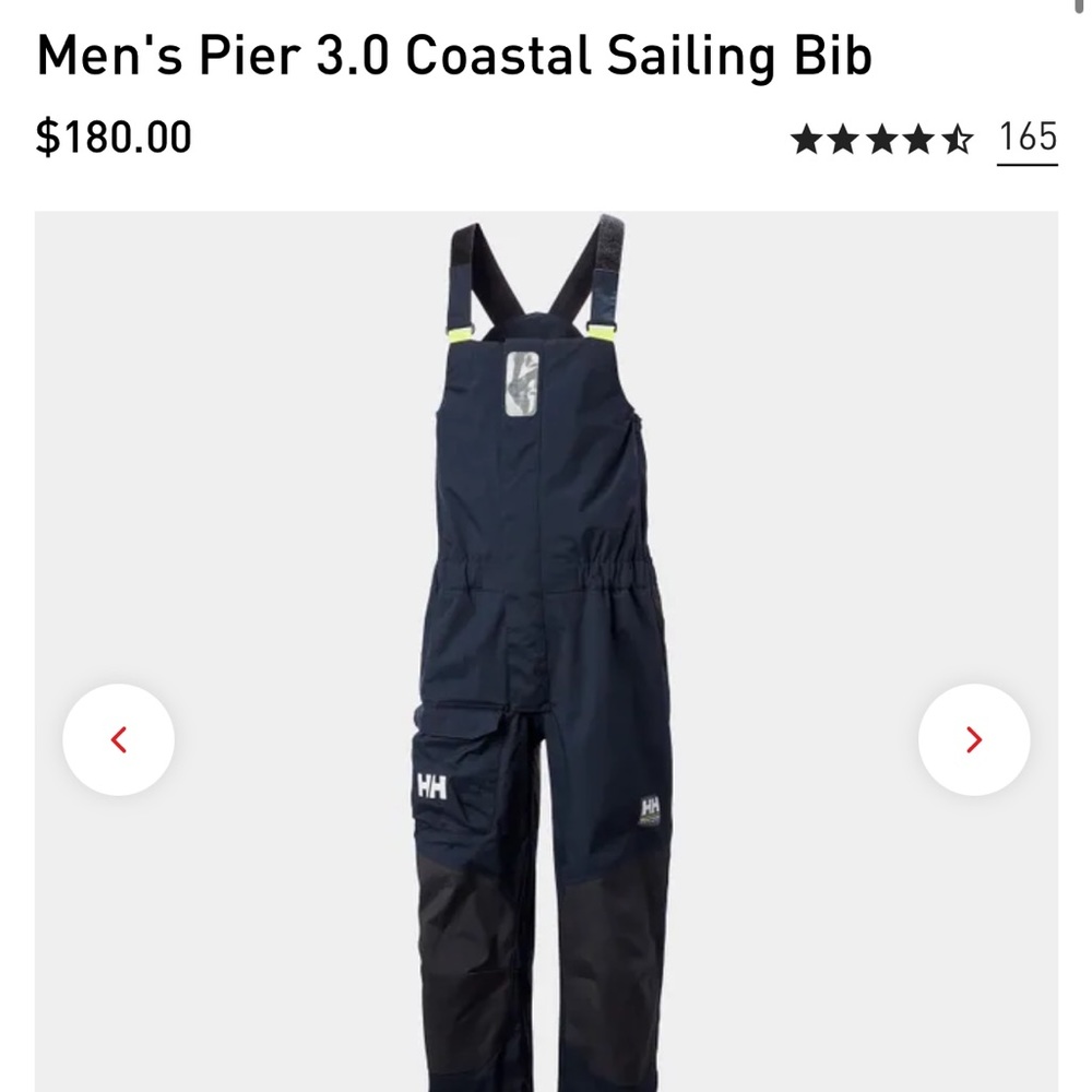 Helly Hanson Sailing Bibs
